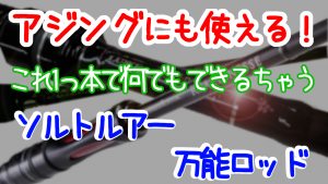 アジングにも使える万能ロッド